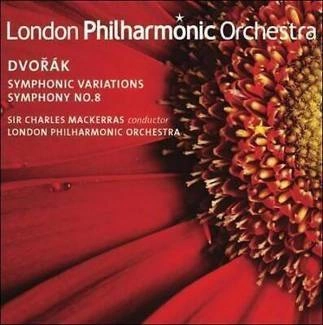 DVORAK Symphony No 8 & Symphonic Variations London Philharmonic Orchestra Mackerras CD