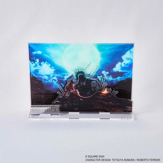 Final Fantasy VII Rebirth Acrylic Diorama Red XIII Key Art