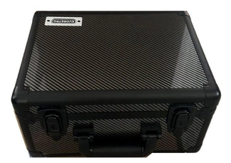 Evoretro Trading Card Suitcase Silver/Gray Small