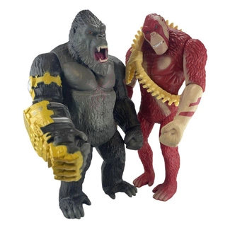 The New Empire Diorama 2-Pack Kong vs Skar 15 cm