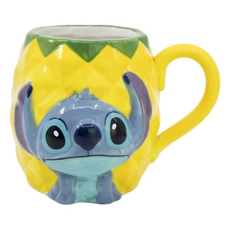 Lilo & Stitch 3D Mug Stitch Pineapple 414 ml