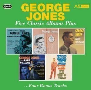 JONES, GEORGE Five Classic Albums Plus 2CD