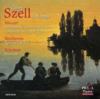 MOZART BEETHOVEN Georg Szell In Europe CD