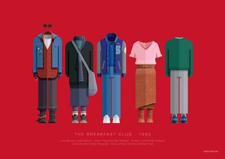 Klub winowajców / The Breakfast Club PLAKAT