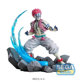 Kimetsu no Yaiba Xross Link Anime PVC Statue Akaza 12 cm