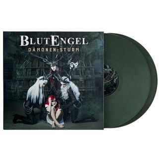BLUTENGEL Damonen Sturm GREEN 2LP