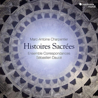 CHARPENTIER Histoires Sacrees Ensemble Correspondances Dauce 2CD DIGIPAK