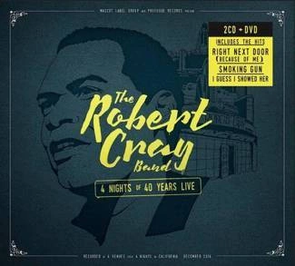 ROBERT CRAY BAND, THE 4 Nights Of 40 Years Live Cddvd 2CD+DVD DIGIPAK