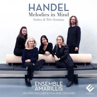 HANDEL Melodies In Mind Ensemble Amarillis CD DIGIPAK