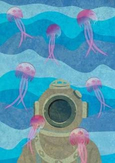 Nurek - Diver PLAKAT