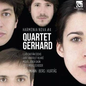 QUARTET GERHARD Harmonia Nova no 4Schumann Berg Kurtag CD DIGIPAK