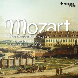 MOZART Piano Concertos K 459 & 488 Freiburger Barockorchester Bezuidenhout CD DIGIPAK