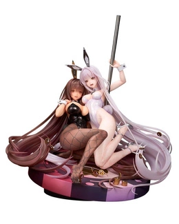 Nikke Statue 1/7 Noir & Blanc Bunny X 777 Ver. 28 cm
