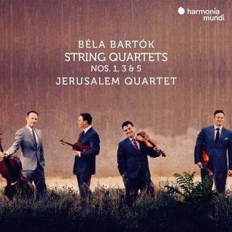 BARTOK String Quartets Nos 1 3 & 5 Jerusalem Quartet CD DIGIPAK