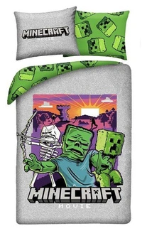 Minecraft Movie Duvet Set Ver. 1 140 x 200 cm / 70 x 90 cm
