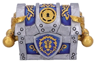 World of Warcraft Storage Box Treasure Chest Alliance War 11 cm
