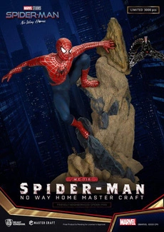 No Way Home Master Craft Statue Friendly Neighborhood Spider-Man 36 cm