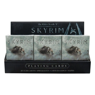 Elder Scrolls Skyrim Playing Cards Display (12)