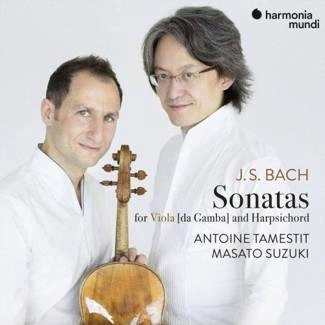 BACH Sonatas For Viola & Harpsichord Temestit Suzuki CD DIGIPAK