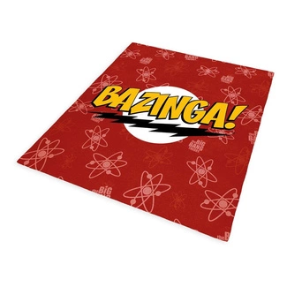 The Big Bang Theory Cozy Blanket Portal Bazinga 180 x 200 cm
