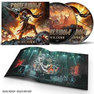 POWERWOLF Wildlive Live At Olympiahalle CD
