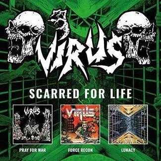 VIRUS Scarred For Life 3CD