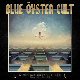 BLUE OYSTER CULT 50th Anniversary Live First Night CDDVD 2CD+DVD