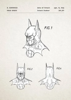 Batman - Maska PLAKAT