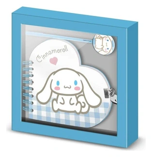Sanrio Heart Diary & Pen Gift Set Cinnamoroll Vichy Multicolour