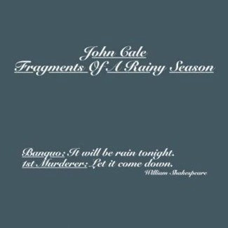 CALE, JOHN Fragments Of A Rainy Season 2LP