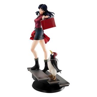 Rebuild of Evangelion Gals PVC Statue Misato Katsuragi & Pen Pen 25 cm
