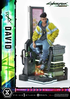 Edgerunners Real Elite Masterline Series Statue 1/4 David Deluxe Bonus Version 58 cm