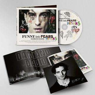 DAMIANO DAVID FUNNY little FEARS (DREAMS) CD + AUTOGRAF!