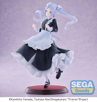 Beyond Journey's End Luminasta PVC Statue Frieren Maid Costume 20 cm
