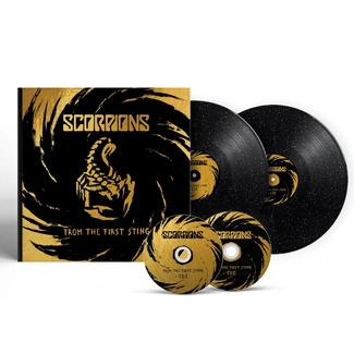 SCORPIONS From The First Sting 2LP Coloured / 2cd Bookpack  BOX