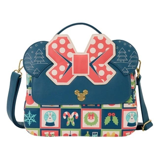 Disney by Loungefly Crossbody Bag Mickey and Minnie Holiday