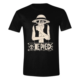 One Piece T-Shirt Luffy Pose Logo