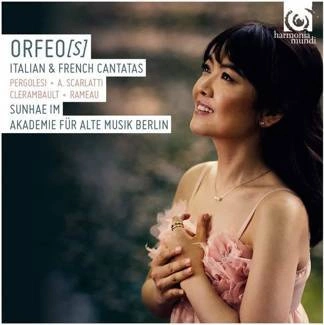 PERGOLESI CLERAMBAULT SCARLATTI Orfeo's Italian & French Cantatas Sunhae Im CD DIGIPAK