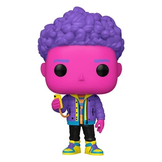 Across the Spider-Verse POP! Marvel Vinyl Figure Miles Morales(BLKLT) Exclusive Edition 9 cm