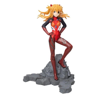 3.0+1.0 Thrice Upon a Time Luminasta PVC Statue Asuka Shikinami Langley Vignetteum 30th Anniversary Ver. 23 cm