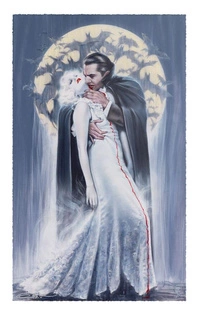 Dracula Art Print The Kiss by Olivia De Berardinis 70 x 43 cm - unframed