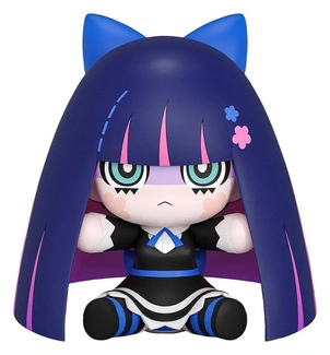 New Panty & Stocking with Garterbelt Huggy Good Smile Chibi Figure Stocking 6 cm