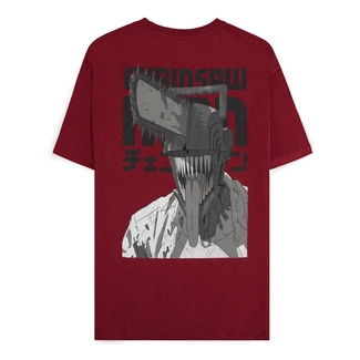 Chainsaw Man T-Shirt Smile Bordeaux