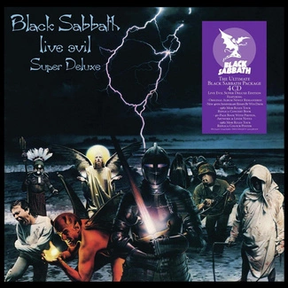 BLACK SABBATH Live Evil (super Deluxe 40th Anniversary Edition) 4CD