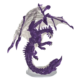 D&D Icons of the Realms Boxed prepainted Miniatures Adult Amethyst Dragon 38 cm