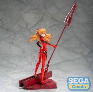 3.0+1.0 Thrice Upon a Time Luminasta PVC Statue Asuka Shikinami Langley x Spear of Longinus 20 cm