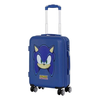 Sonic - The Hedgehog Sight-ABS 4-Wheel Cabin Suitcase Sonic´s Face 55 cm