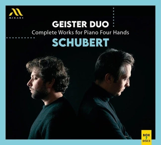 GEISTER DUO Complete Works For Piano Four Hands 7CD