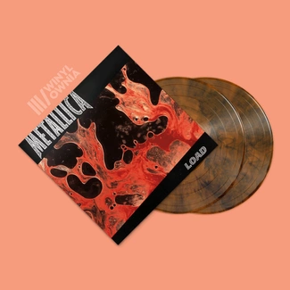 METALLICA Load Remastered 2025 2LP ORANGE / BLACK