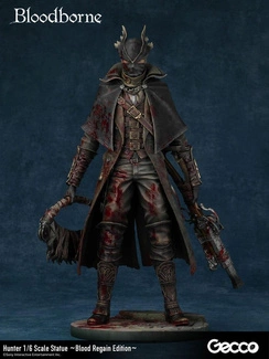 Bloodborne The Old Hunters PVC Statue 1/6 Hunter Blood Regain Edition 32 cm